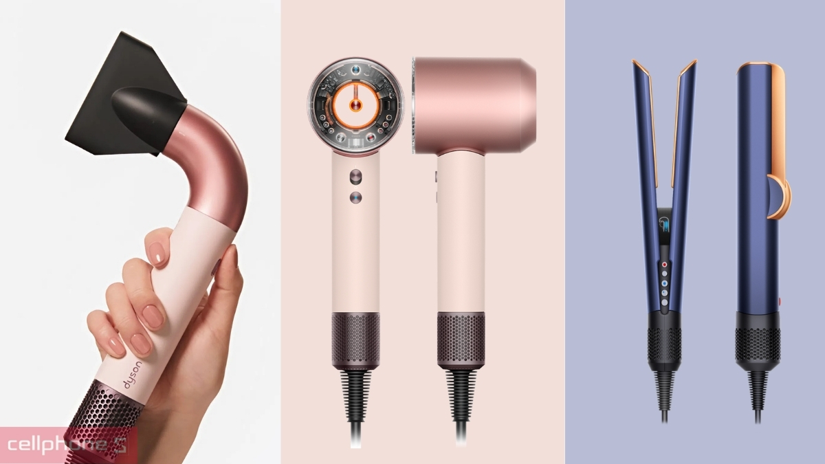 Top máy sấy tóc Dyson được ưa chuộng 2025