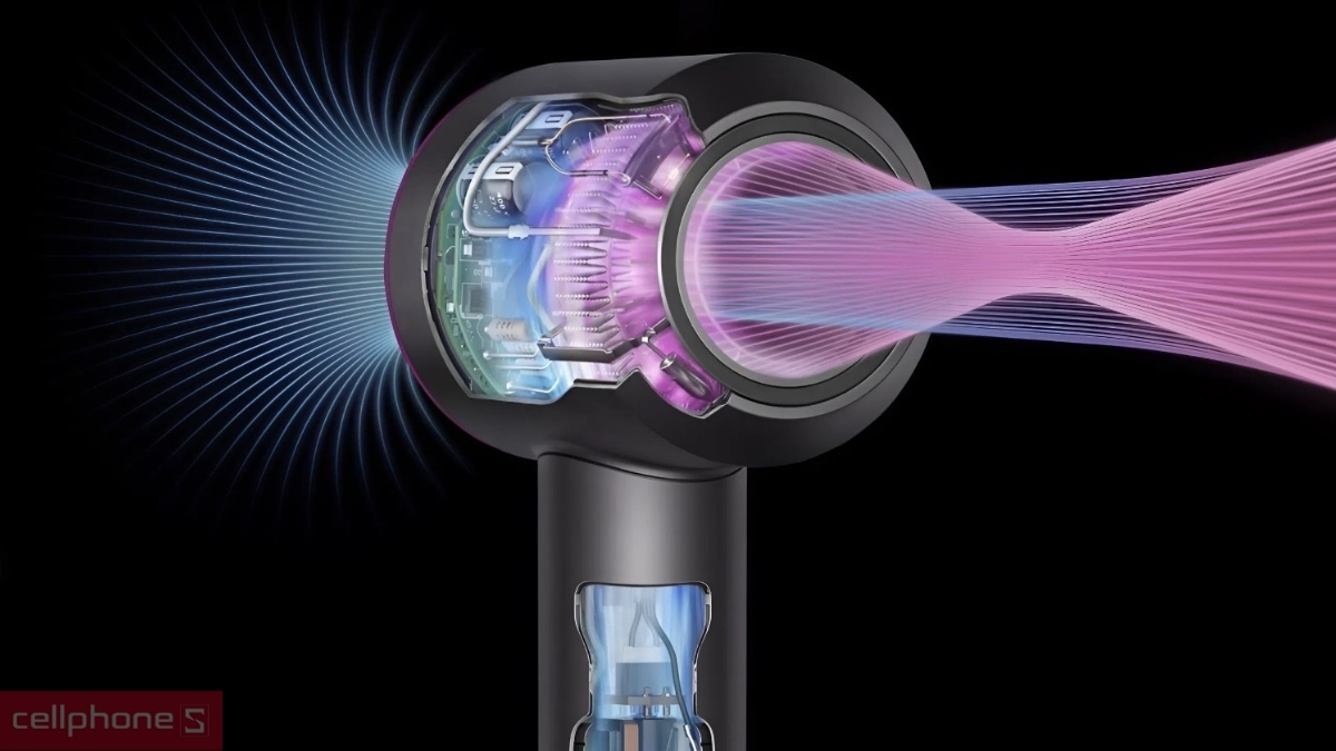 Công nghệ Air Multiplier™ máy sấy tóc Dyson
