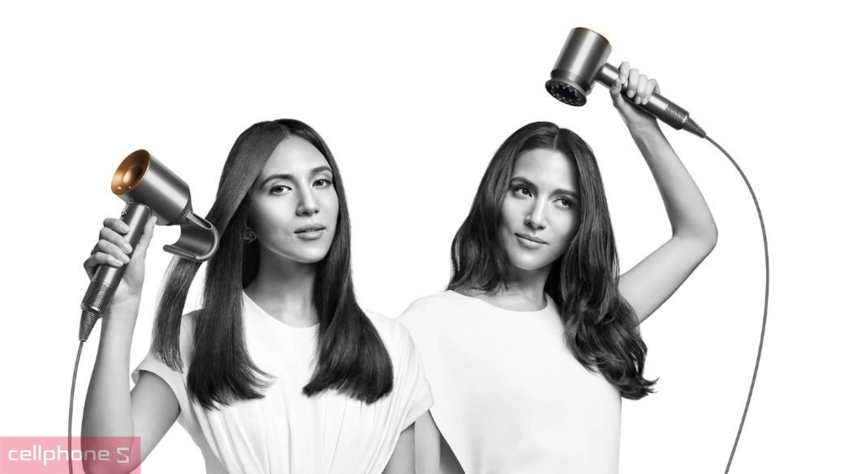 Công nghệ kiểm soát nhiệt máy sấy tóc Dyson Supersonic HD08