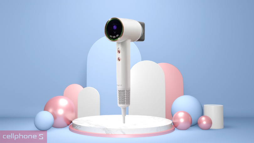 Vì sao nên mua máy sấy tóc ion âm Halio Hypersonic Hair Dryer Pearl?