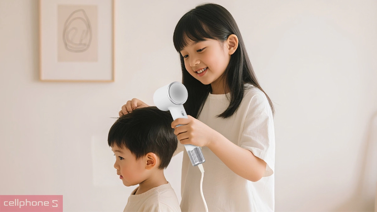 Hệ thống NTC kiểm soát nhiệt độ trên máy sấy tóc Honor Choice WOF High-Speed Hair Dryer Pro