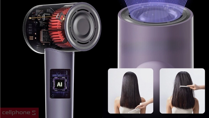 Công suất lớn, thời gian làm khô nhanh