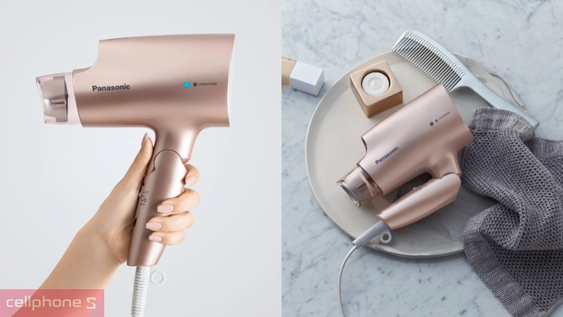 Công nghệ Nanoe và Platinum Ion bảo vệ và làm mượt tóc