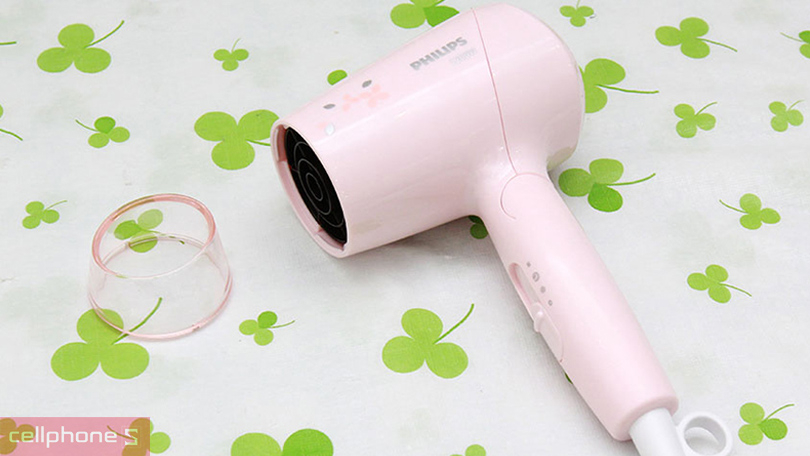 Máy sấy tóc Philips BHC010 - Kiểu dáng hiện đại, công suất sấy mạnh mẽ