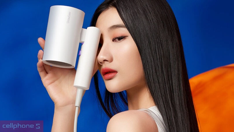 Máy sấy tóc ShowSee A4-W - Máy sấy có thiết kế gọn nhẹ và khả năng bảo vệ mái tóc tối ưu