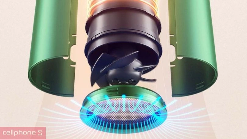 Máy sấy tóc Showsee A5-R - Kiểu dáng bắt mắt, đa dạng chế độ sấy