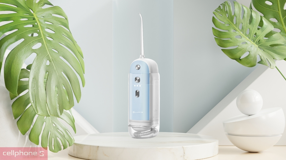 Hiệu năng làm sạch ấn tượng của máy tăm nước Mini Lumias LWF-180 Mini