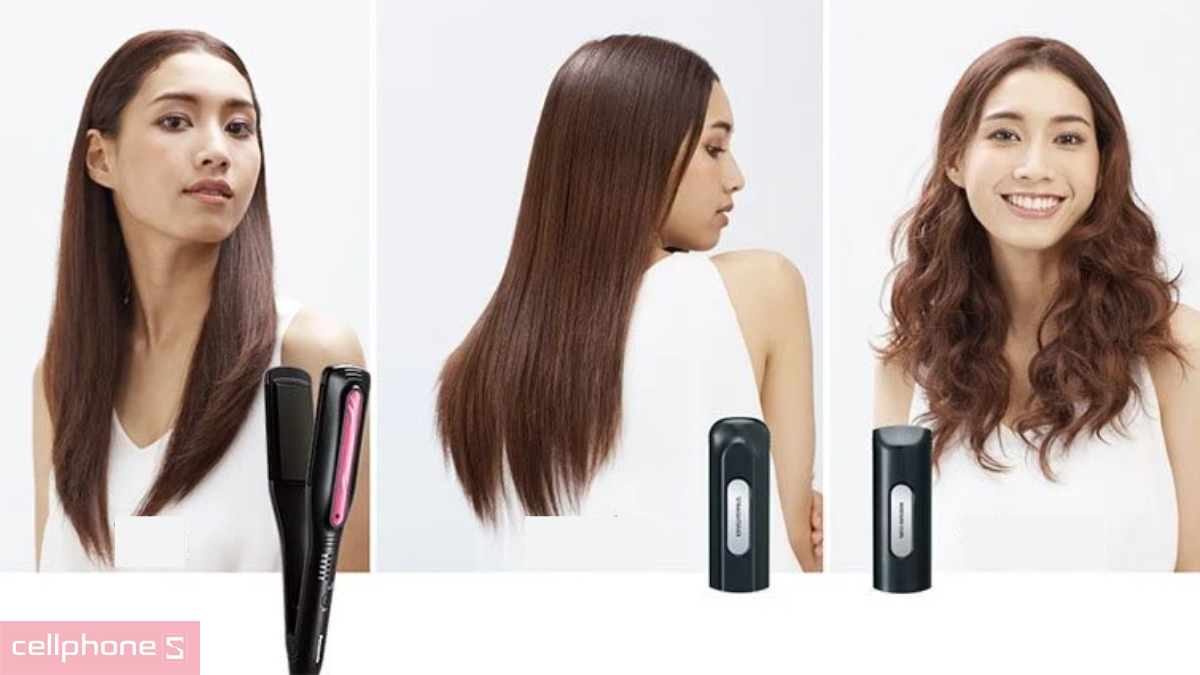 Máy duỗi tạo kiểu tóc Panasonic EH-HV52-K645 – Tạo kiểu dễ dàng, chuẩn salon