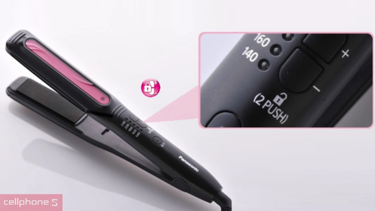 Máy duỗi tạo kiểu tóc Panasonic EH-HV52-K645 – Tạo kiểu dễ dàng, chuẩn salon