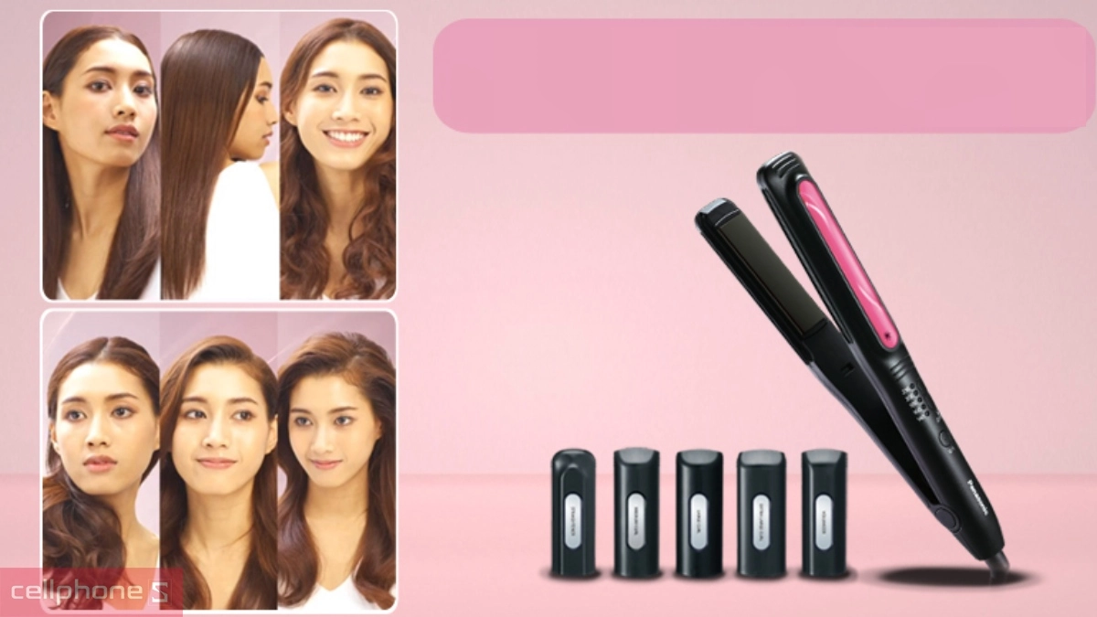 Đi kèm 5 phụ kiện tạo kiểu, tạo phong cách chỉ trong vài phút