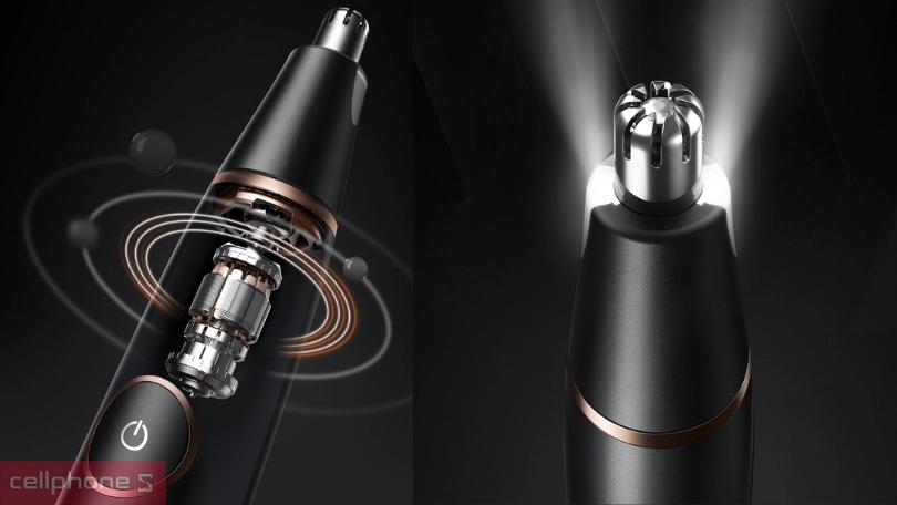 Máy tỉa lông mũi Flyco FS5600VN – Cắt tỉa lông mũi an toàn, không lo tổn thương