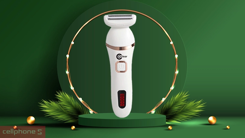 Máy làm sạch lông nữ Coclear CS5509 - Hiệu quả làm sạch tốt với ngoại hình nhỏ gọn