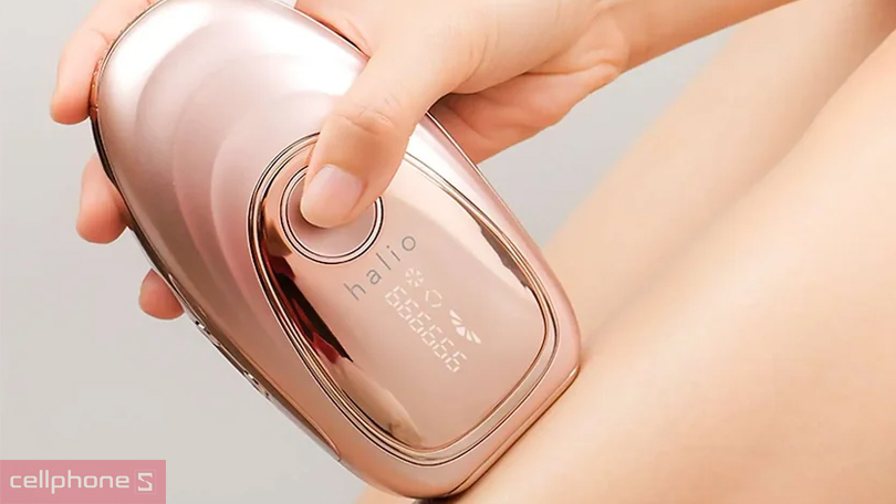 Máy triệt lông Halio IPL Cooling Hair Removal Device nâng cấp - Hỗ trợ triệt lông với công nghệ hiện đại