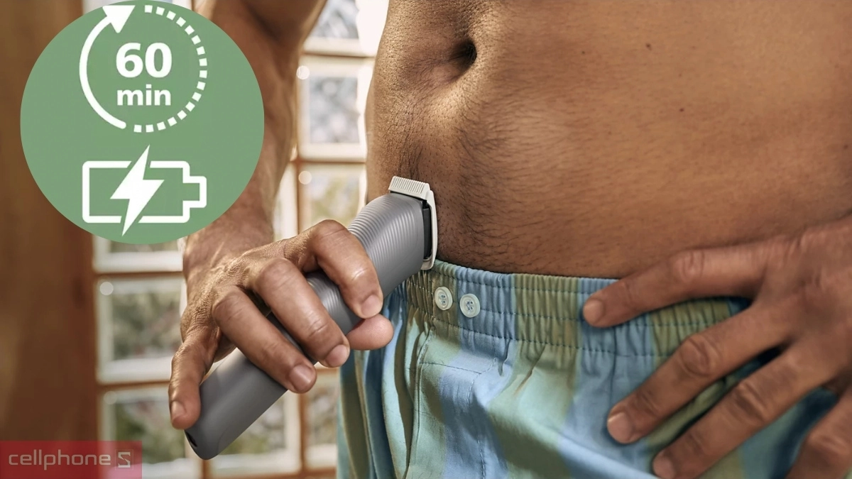 Viên pin tông đơ Philips MG3911/15 đa năng 7in1