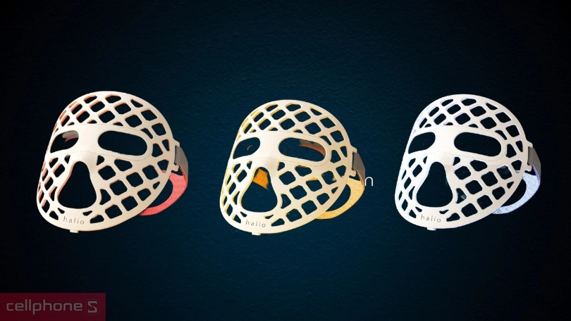 Mặt nạ Halio Pureglow Ultralite Silicone Led Face Mask - 3 Công nghệ ánh sáng 