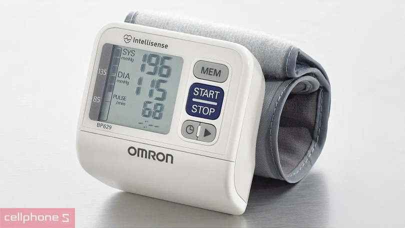 Máy đo huyết áp cổ tay Omron