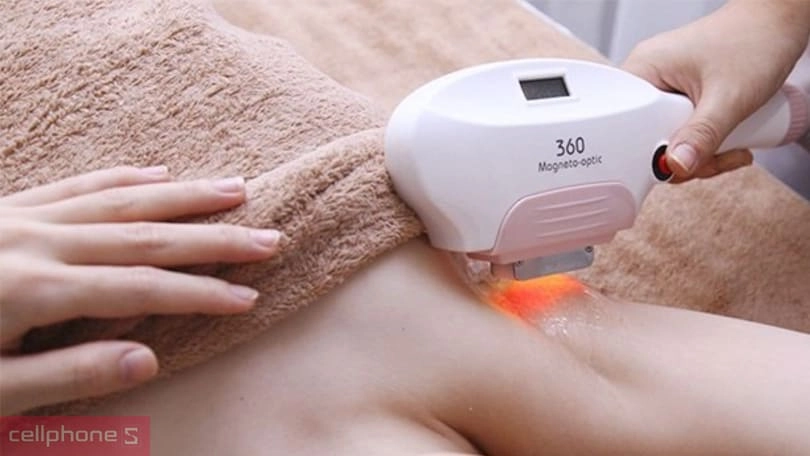 Máy triệt lông thiết kế đơn giản Máy triệt lông thiết kế đơn giản