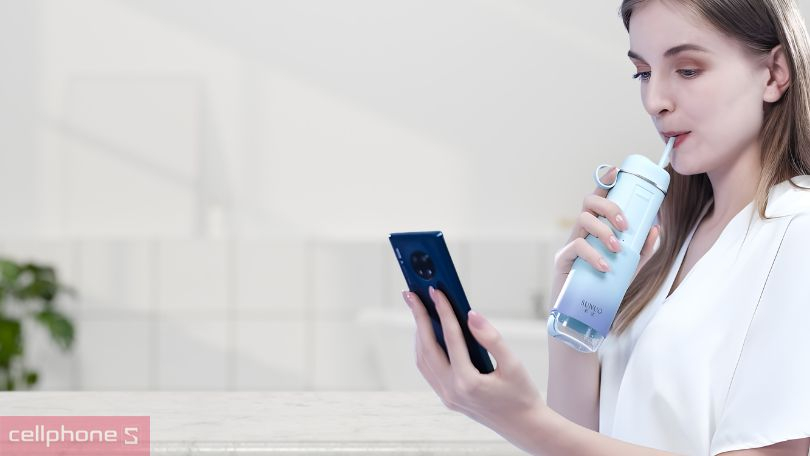 Máy tăm nước nha khoa SUNUO C3 Pro Water Pick Flosser: nhỏ gọn, vệ sinh sâu