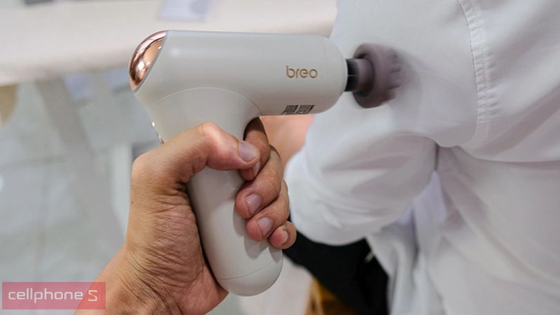 Súng Massage Breo Gun-7 động cơ mạnh mẽ