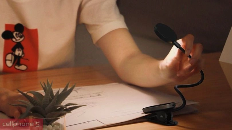 Khả năng chiếu sáng của đèn đọc sách Baseus Comfort Reading Mini Clip