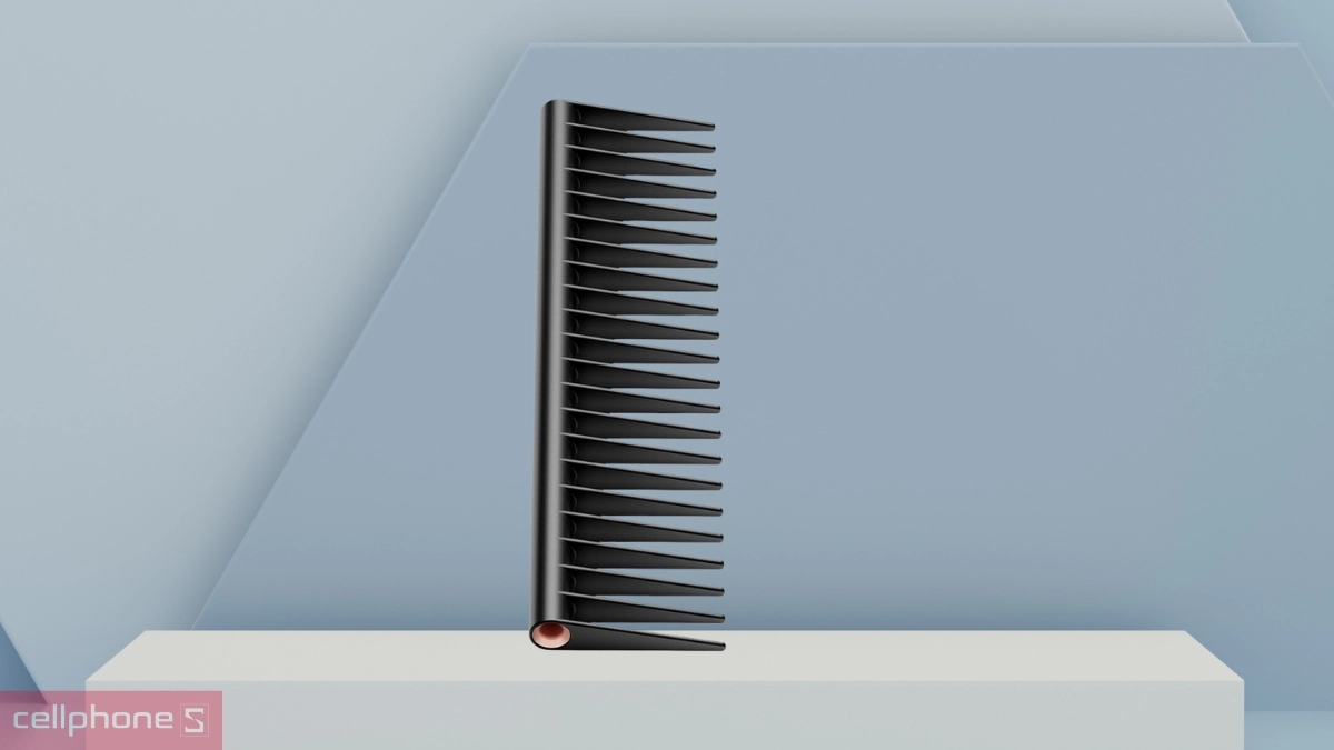 Lược gỡ rối Dyson BKRSGD có khả năng chịu nhiệt lên đến 150°C