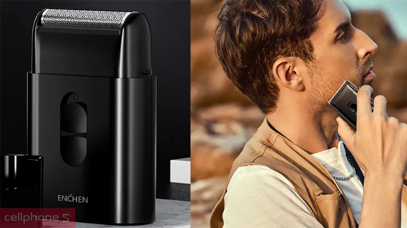 Máy cạo râu Blackstone Enchen Ms003 - Công nghệ cắt nano cạo râu nhanh, dễ dàng tháo lắp