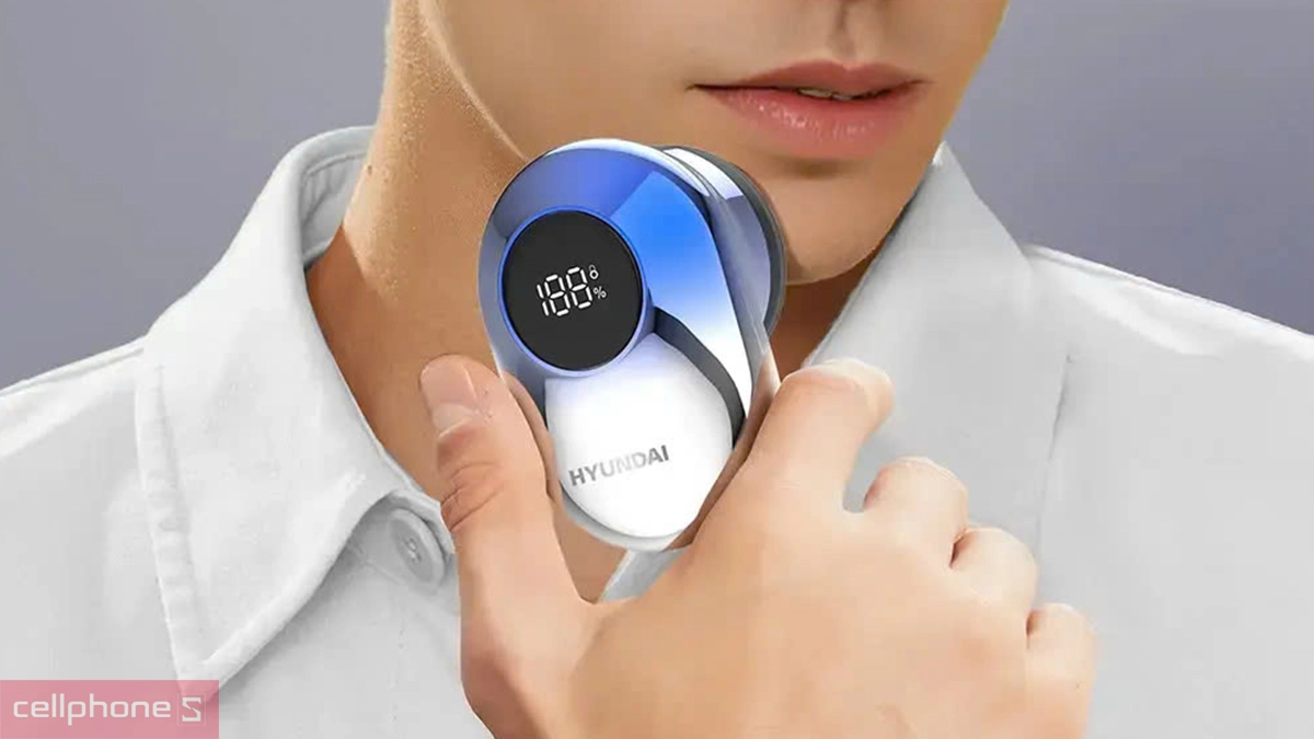 Pin sạc Thiết kế máy cạo râu Hyundai PHT-045-BU