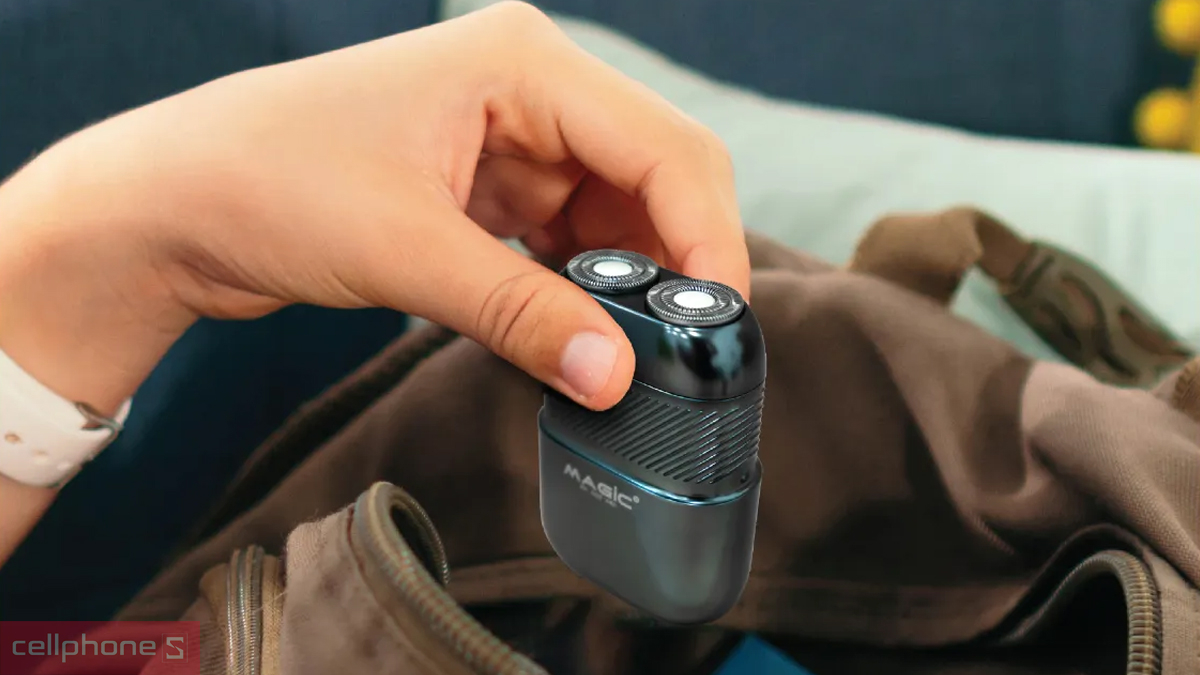 Máy cạo râu Magic B-60 - Thiết kế gọn nhẹ, tiện lợi sử dụng mọi lúc
