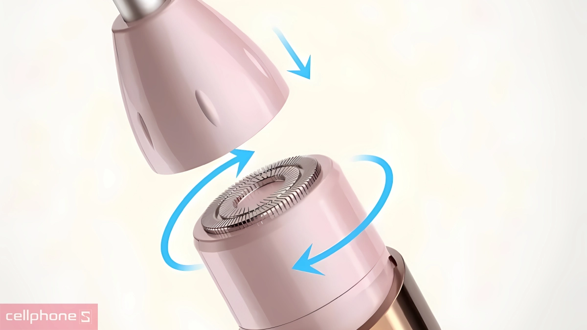 Thiết kế gọn nhẹ, dễ tháo lắp