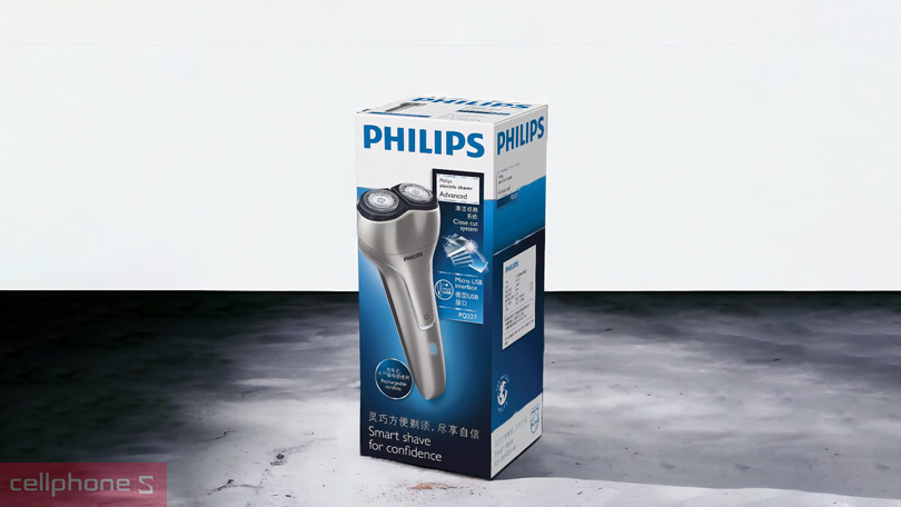 Hiệu suất hoạt động của máy cạo râu Philips PQ227