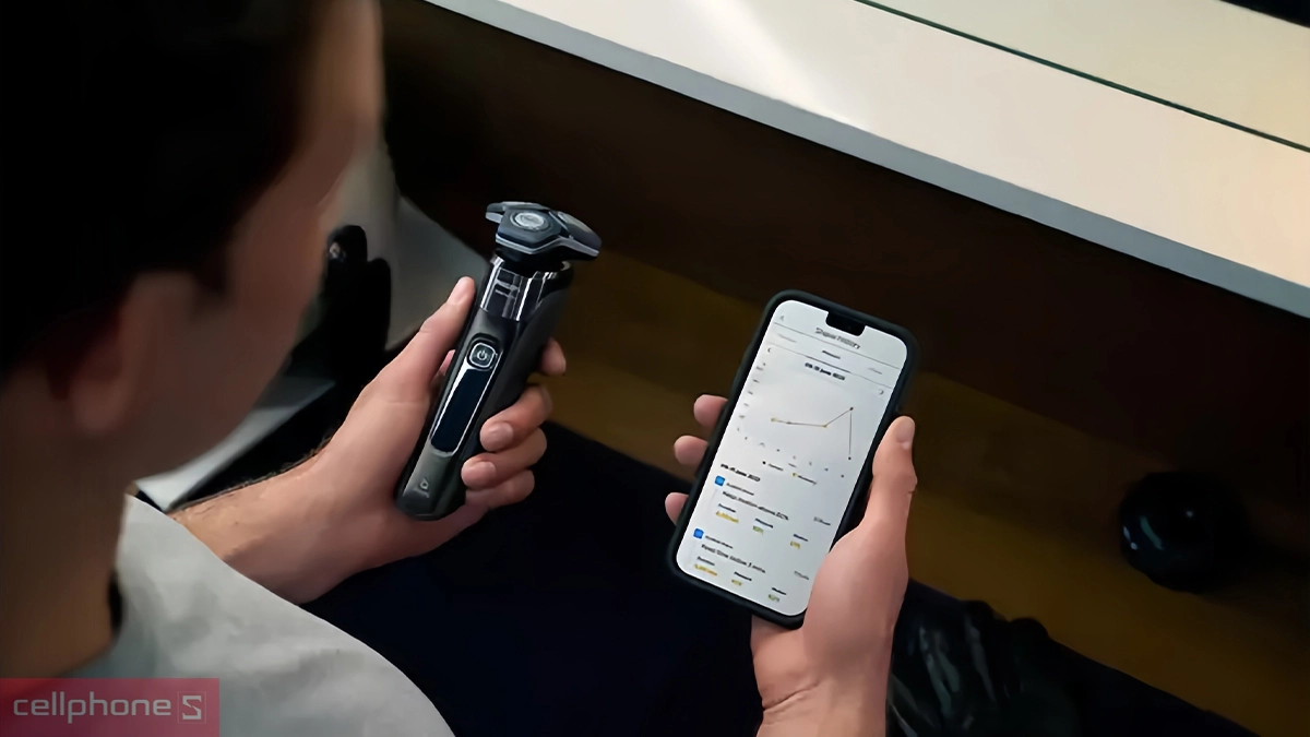 Sạc pin máy cạo râu Philips S7886/50