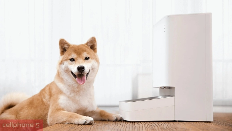 Thiết kế máy chia thức ăn thông minh cho thú cưng Xiaomi Smart PET Food Feeder EU