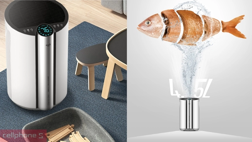 Máy hút ẩm Deerma DEM-DT35C – Hút ẩm mạnh mẽ, không gian thông thoáng trong lành