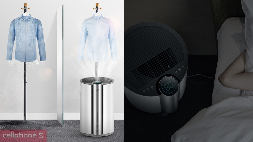 Máy hút ẩm Deerma DEM-DT35C – Hút ẩm mạnh mẽ, không gian thông thoáng trong lành