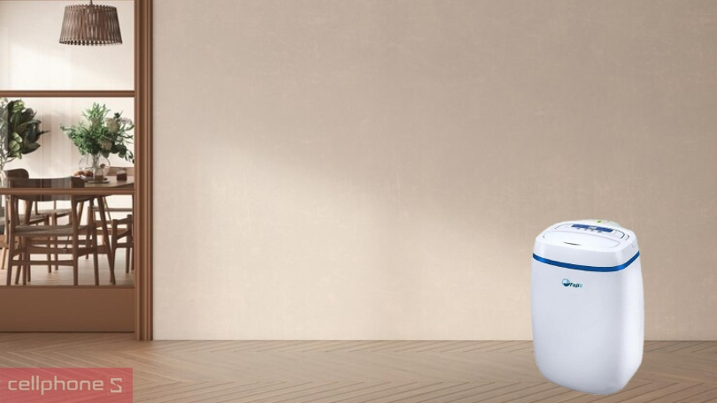 Điều khiển trên máy hút ẩm FujiE HM-614EB