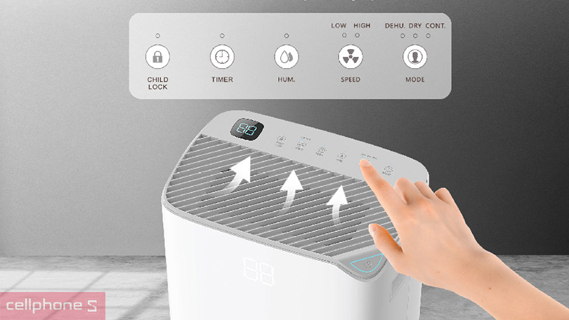 Hướng dẫn cách dùng máy hút ẩm Kangaroo KGDH20