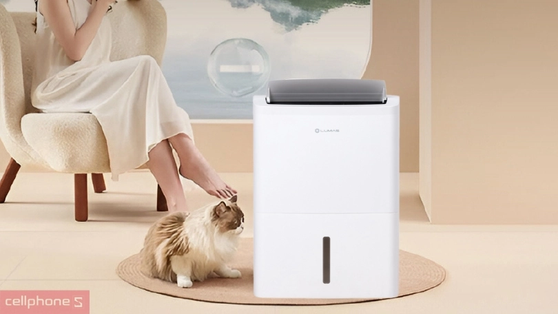 Máy hút ẩm Lumias NWT D4 Plus 20L - Giữ độ ẩm không khí cân bằng trong thời tiết nồm