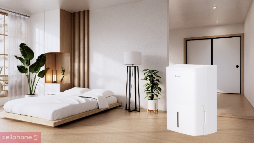 Máy hút ẩm Lumias NWT D4 Plus 20L - Giữ độ ẩm không khí cân bằng trong thời tiết nồm