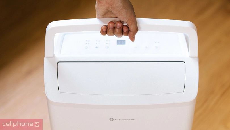 Thiết kế, trọng lượng của máy hút ẩm Lumias D3 Plus