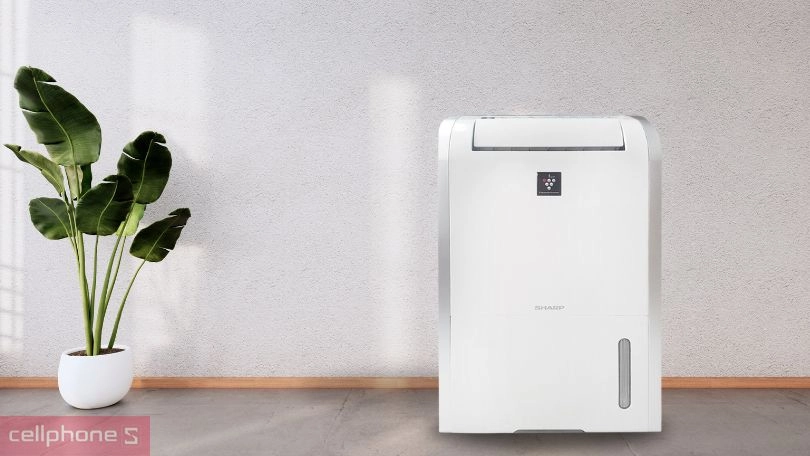 Máy lọc không khí hút ẩm nhỏ gọn Sharp DW-D20A-W