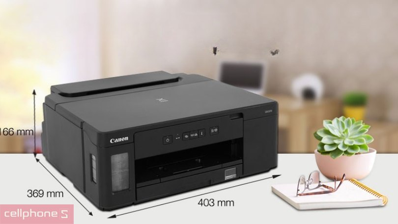 Thiết kế máy in phun màu Canon Pixma GM2070 WiFi Thiết kế máy in phun màu Canon Pixma GM2070 WiFi