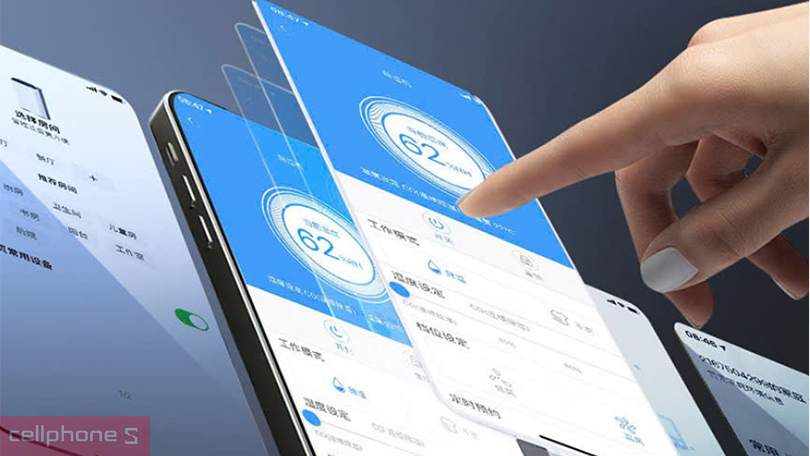 Máy hút ẩm Xiaomi Deye Z12A3 12L - Hút ẩm mạnh mẽ, điều khiển thông minh