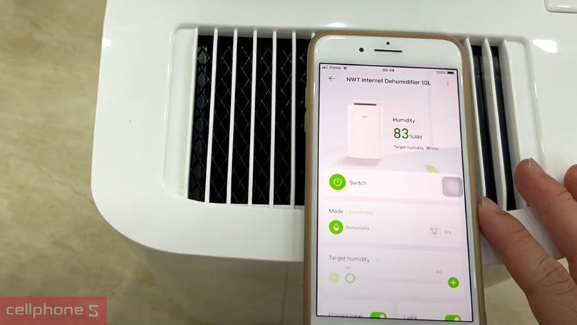 Hướng dẫn sử dụng máy hút ẩm Xiaomi New Widetech 10L WDH27B10FW