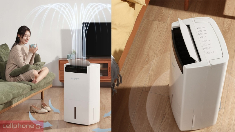 Máy hút ẩm Xiaomi New Widetech 24L WDH24WU1 – Kiểm soát độ ẩm thông minh