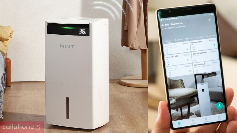 Máy hút ẩm Xiaomi New Widetech 24L WDH24WU1 – Kiểm soát độ ẩm thông minh
