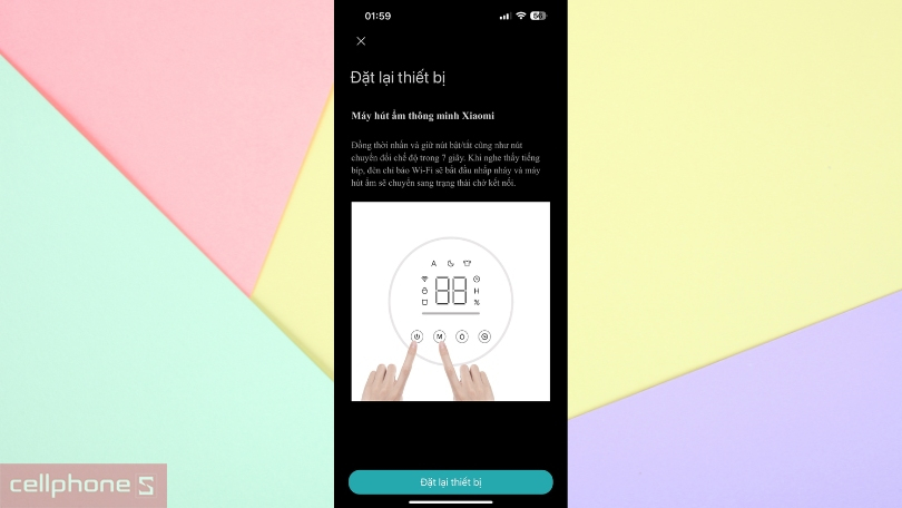 Hướng dẫn sử dụng máy hút ẩm Xiaomi New Widetech 24L WDH24WU1 chi tiết