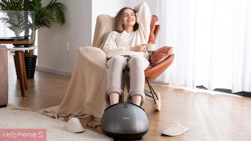 Máy Massage chân BREO FM D191 - Giải pháp mát xa chuyên sâu, thư giãn tuyệt vời
