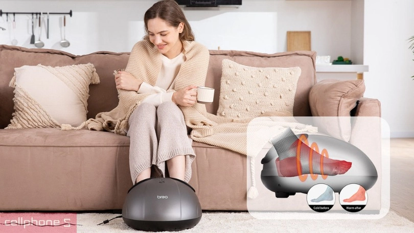 Hướng dẫn sử dụng máy mát xa bàn chân BREO FM D191