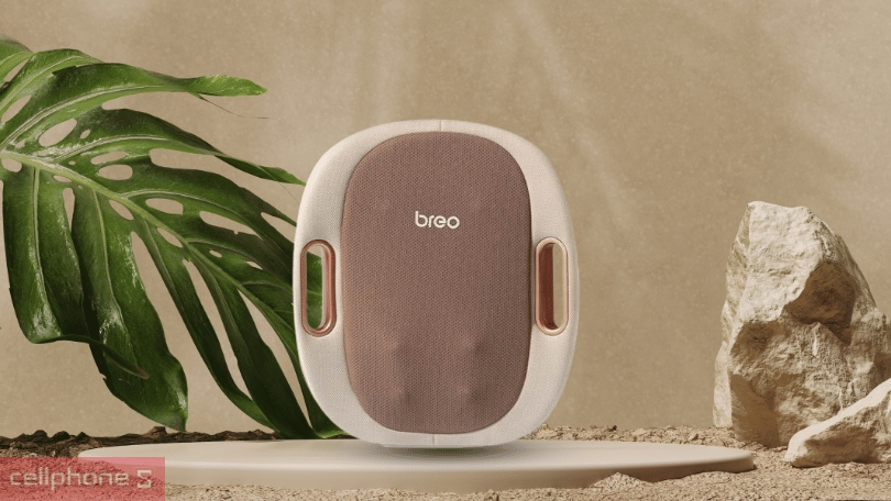 Máy massage lưng Breo Back 3E - Công nghệ nhiệt trị liệu giúp giảm căng thẳng