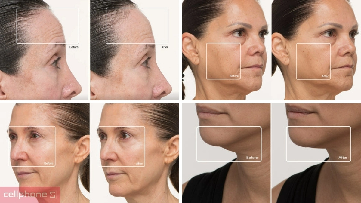 Kết quả lâm sàng của mặt nạ ánh sáng sinh học TheraFace Mask